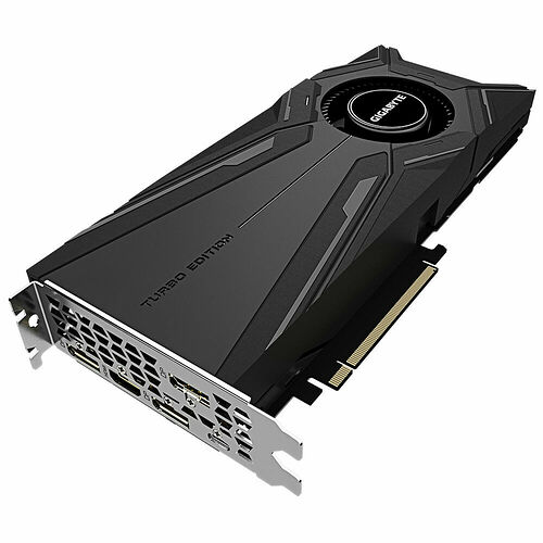 Gigabyte GeForce RTX 2080 Ti TURBO 11G (Rév. 2.0)