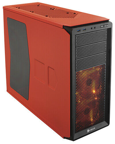 Corsair Graphite 230T Orange, version fenêtre