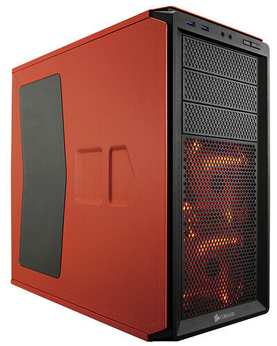 Corsair Graphite 230T Orange, version fenêtre