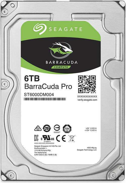 Seagate BarraCuda Pro 6 To
