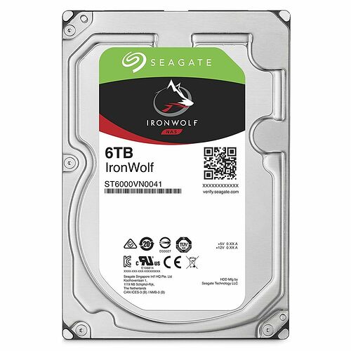 Seagate IronWolf, 6 To