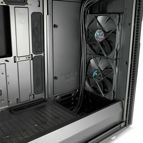 Fractal Design Define R6 Tempered Glass - Gris