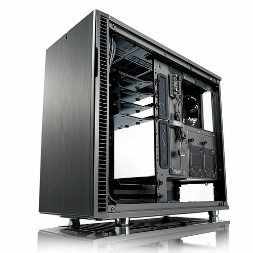 Fractal Design Define R6 Tempered Glass - Gris