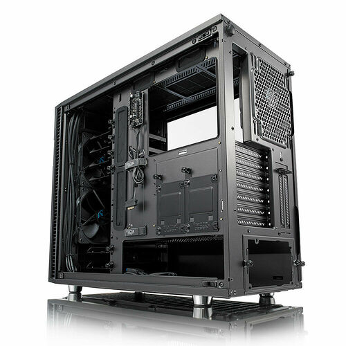Fractal Design Define R6 Tempered Glass - Gris