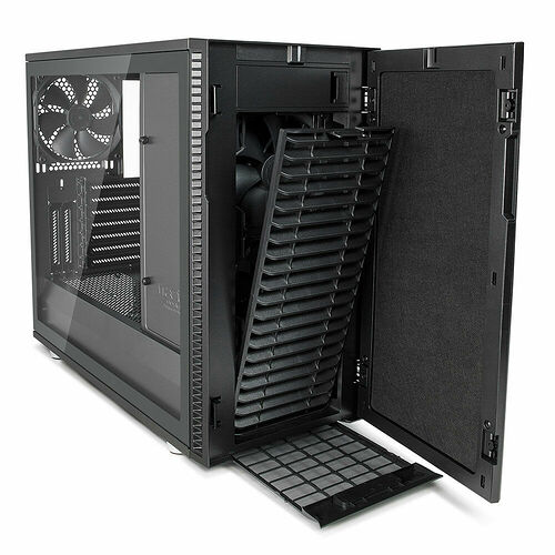 Fractal Design Define R6 Tempered Glass - Gris