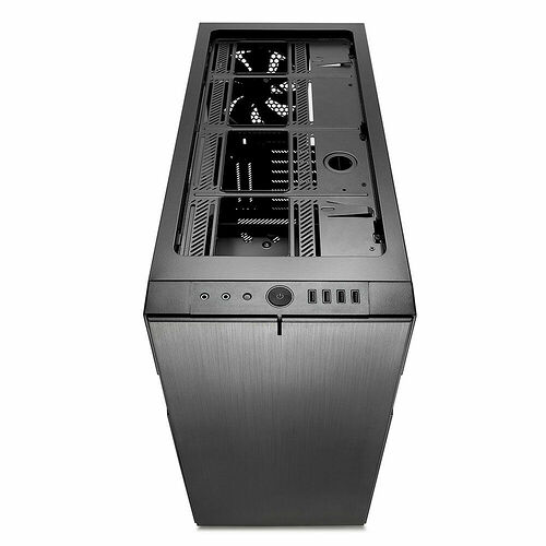 Fractal Design Define R6 Tempered Glass - Gris