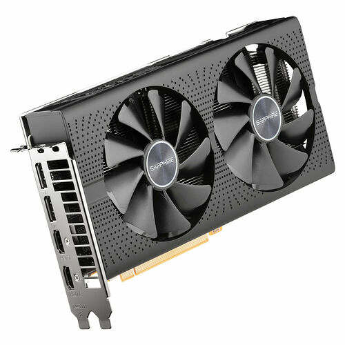Sapphire Radeon PULSE RX 580 8G G5 OC Lite (8 Go)