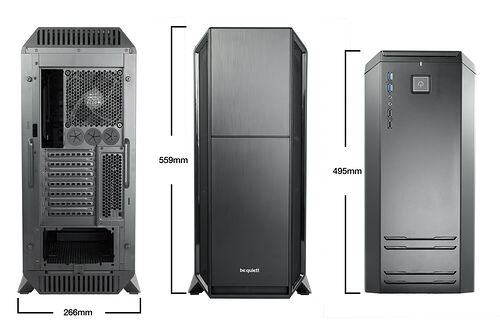 Be Quiet ! Silent Base 800, Noir - Version fenêtre