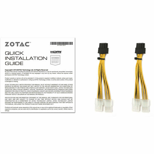 Zotac Gaming GeForce RTX 2080 AMP EXTREME, 8 Go