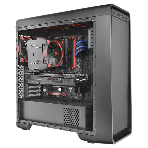 Thermaltake Riing Silent 12 Pro Rouge - 120 mm