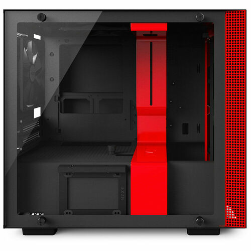 NZXT H200i - Noir mat/Rouge