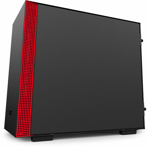 NZXT H200i - Noir mat/Rouge