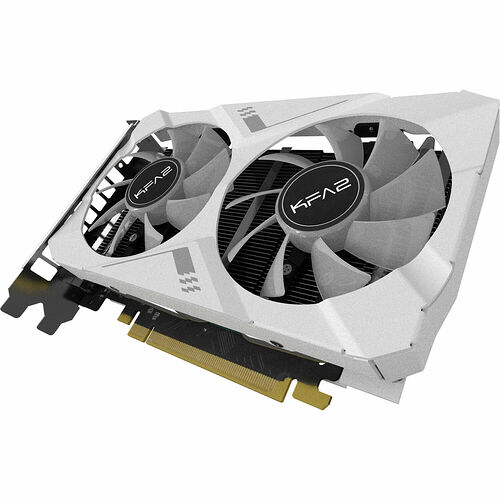 KFA2 GeForce RTX 2070 WHITE Mini (1-Click OC), 8 Go