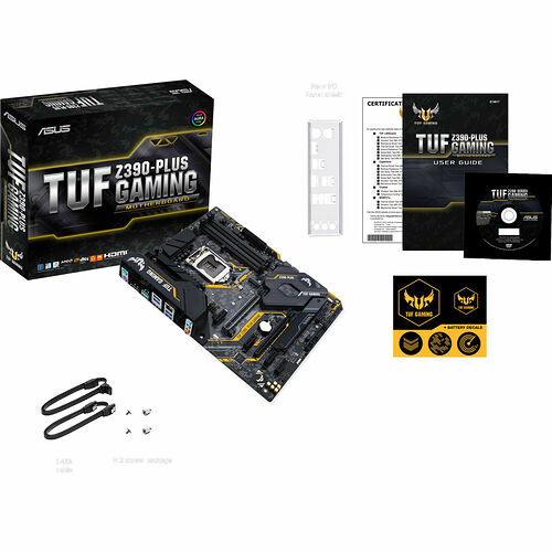 Kit évo Core i5-9600KF + Asus TUF Z390-PLUS GAMING + Fox Spirit VT120 + 16 Go