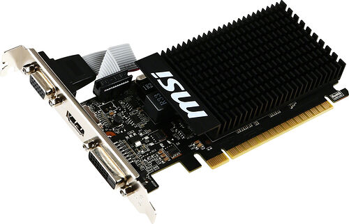 MSI GeForce GT 710 1GD3H LP (1 Go)