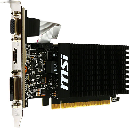 MSI GeForce GT 710 1GD3H LP (1 Go)