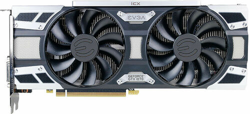 EVGA GeForce GTX 1070 SC2 GAMING iCX, 8 Go