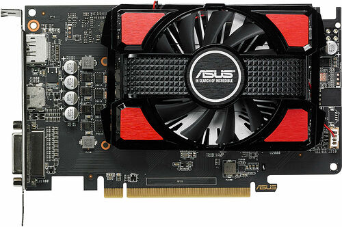 Asus Radeon RX 550, 4 Go