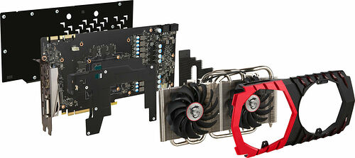 MSI GeForce GTX 1080 GAMING X+, 8 Go