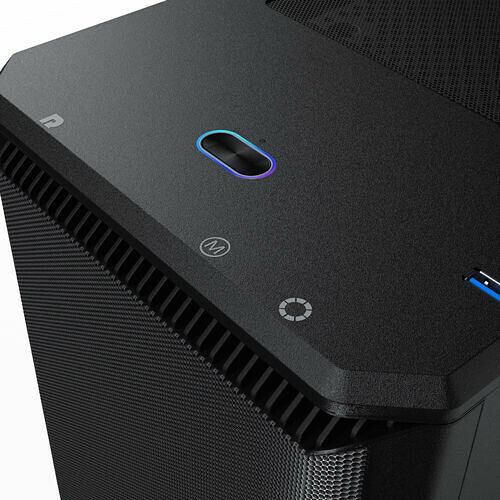 Phanteks Eclipse P400A RGB Tempered Glass - Satin Black