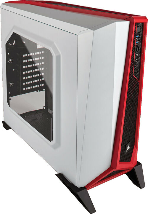 Corsair Carbide SPEC-ALPHA, Blanc/Rouge