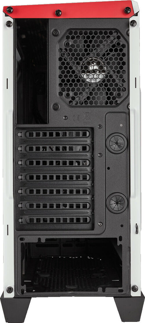 Corsair Carbide SPEC-ALPHA, Blanc/Rouge