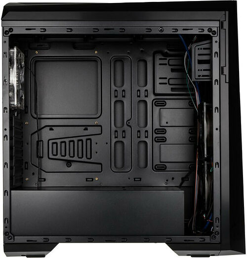 Kolink Vault, Noir (LED bleues)