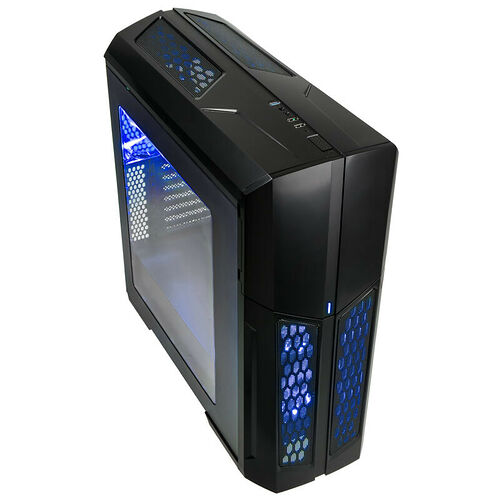 Kolink Vault, Noir (LED bleues)