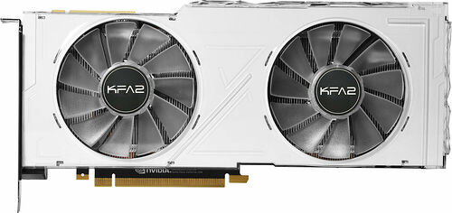 KFA2 GeForce RTX 2080 Ti Dual White (1-Click OC), 11 Go