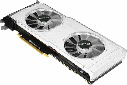 KFA2 GeForce RTX 2080 Ti Dual White (1-Click OC), 11 Go