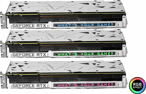 KFA2 GeForce RTX 2080 Ti Dual White (1-Click OC), 11 Go