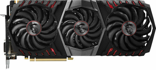 MSI GeForce GTX 1080 Ti GAMING X TRIO, 11 Go