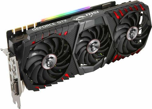 MSI GeForce GTX 1080 Ti GAMING X TRIO, 11 Go