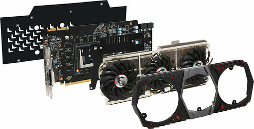 MSI GeForce GTX 1080 Ti GAMING X TRIO, 11 Go