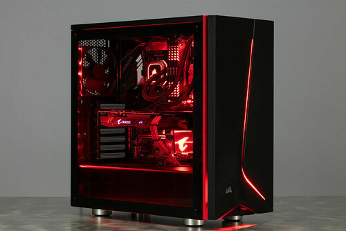 Corsair Carbide SPEC-06 Tempered Glass - Noir