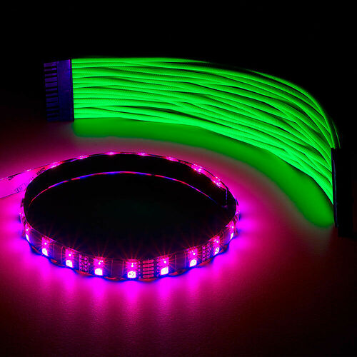 CableMod WideBeam Hybrid Kit - 30 cm - RGB/UV