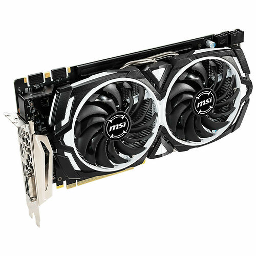 MSI GeForce GTX 1060 ARMOR 6GD5X OC, 6 Go