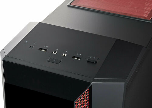 Cooler Master MasterBox 5t, Noir/Rouge