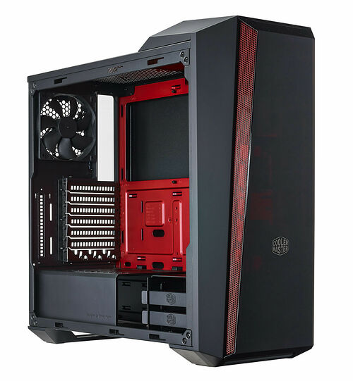 Cooler Master MasterBox 5t, Noir/Rouge
