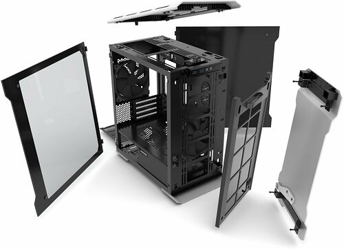 Phanteks Enthoo Evolv Tempered Glass - Galaxy Silver