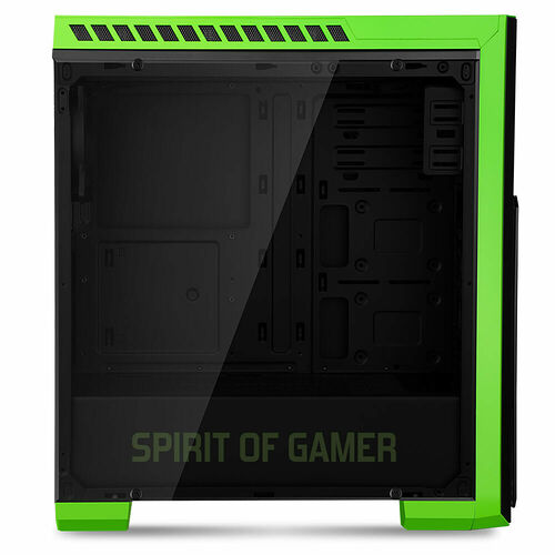 Spirit of Gamer Rogue III (LED Vertes)
