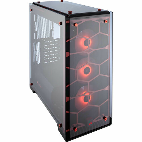 Corsair Crystal 570X RGB - Rouge