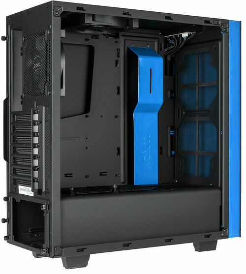 NZXT S340 Elite, Noir/Bleu