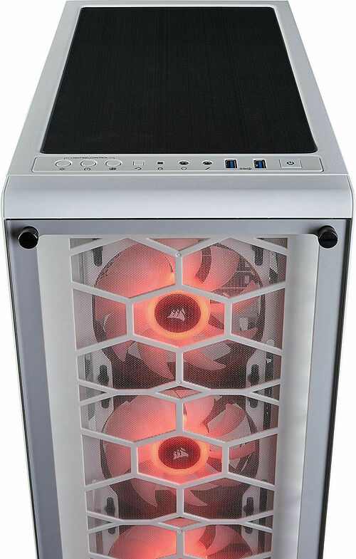 Corsair Crystal 460X RGB - Blanc