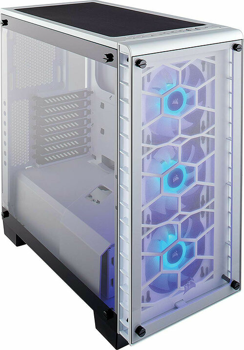Corsair Crystal 460X RGB - Blanc