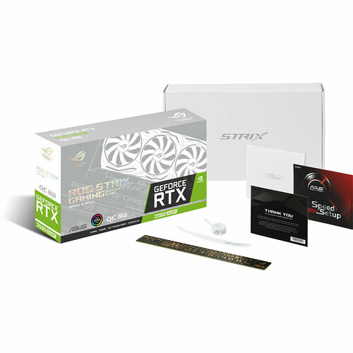 Asus GeForce RTX 2080 SUPER ROG STRIX O8G WHITE