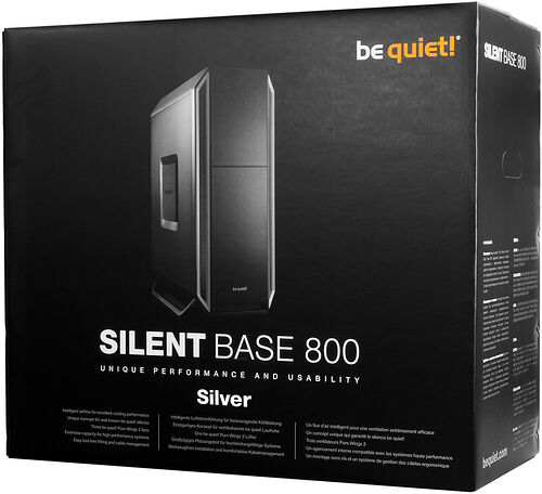 Be Quiet ! Silent Base 800, Noir/Argent