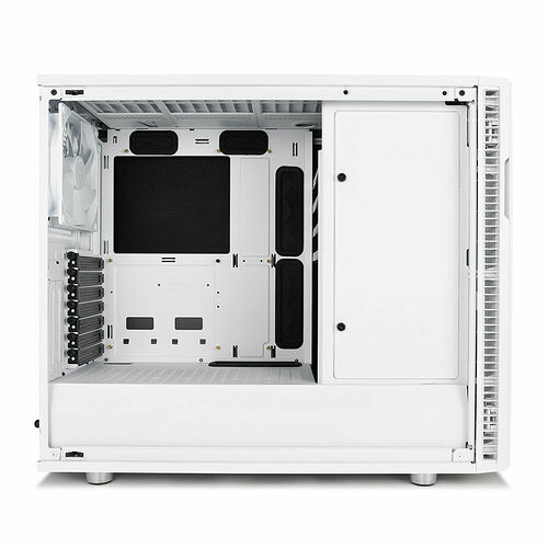 Fractal Design Define R6 USB-C Tempered Glass - Blanc