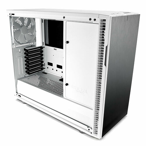 Fractal Design Define R6 USB-C Tempered Glass - Blanc
