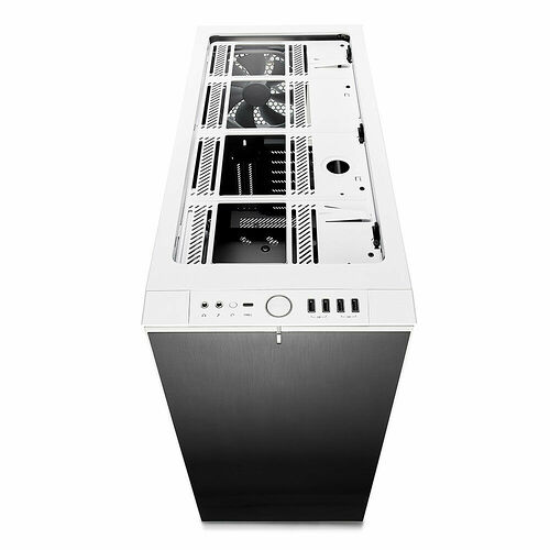 Fractal Design Define R6 USB-C Tempered Glass - Blanc